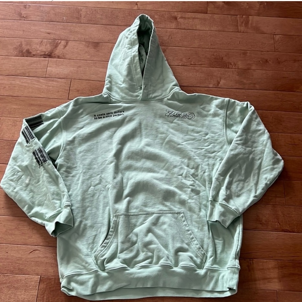 The Mayfair Group’s “It Costs ZERO dollars to be a nice person” Graphic Hoodie! - Picture 7 of 9